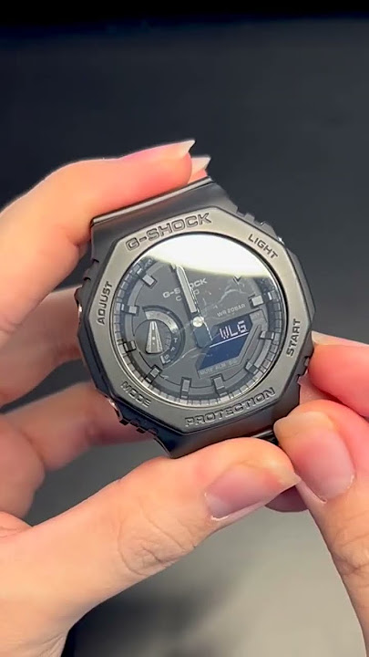 How to set time of  G shock watch