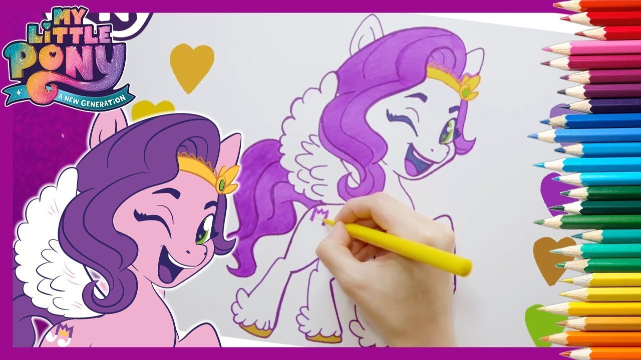 My Little Pony: A New Generation | New Character Pipp Coloring Page ...