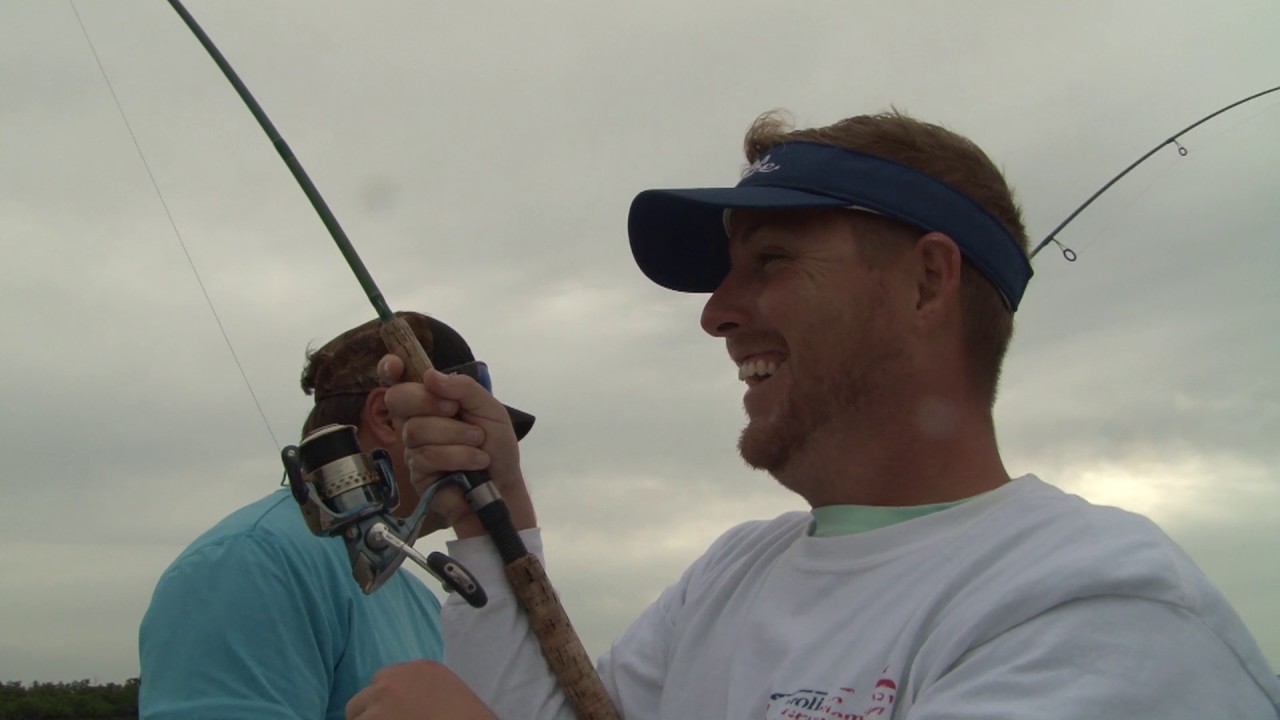 everglades tarpon mothershipping on the Carolina Gentleman