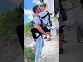 kiss+bungee jumping together couple ❤️😍#shorts #love #bungeejumping #advanture #travel #trending