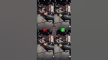 Incline bicep curls mistakes!Here is a video showing the wrong way vs the right way ..