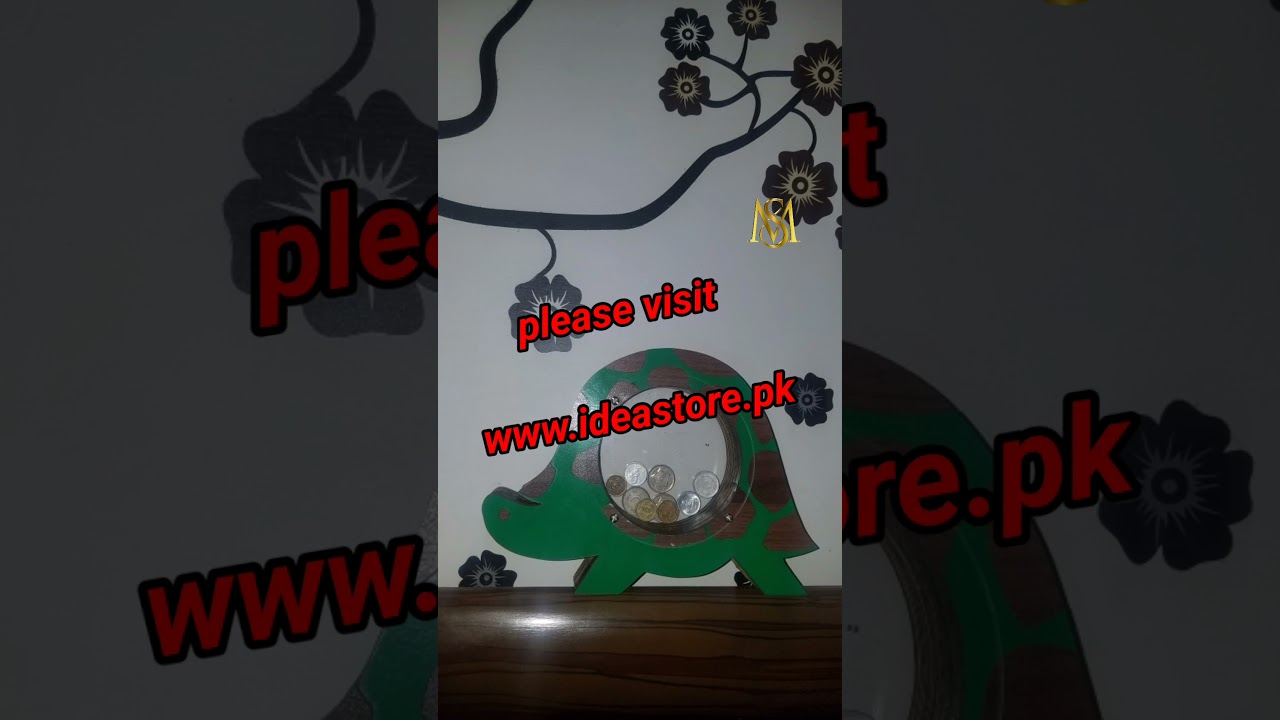 COIN BOX in shape of GIRAFFE & TORTOISE by @SUMERA & MUSTAFA  