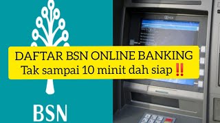 Step-by-step cara daftar dan Aktifkan BSN online dengan mudah dan cepat|Mybsn