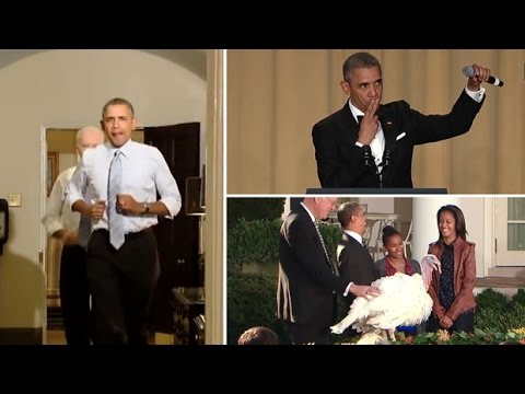 President Barack Obama&rsquo;s best moments on camera