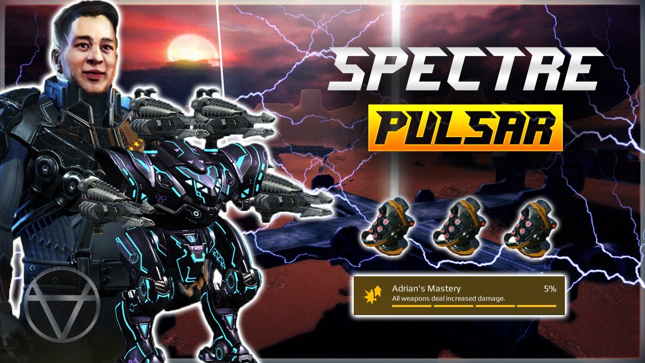 [WR] 🔥 Mk2 Maxed SPECTRE With Sinister PULSARS - Gameplay | War Robots ...