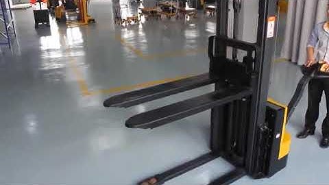 Sinolift WS Series Economical Full Electric Pallet Lifter Electric Stacker Load Capacity 1500kg