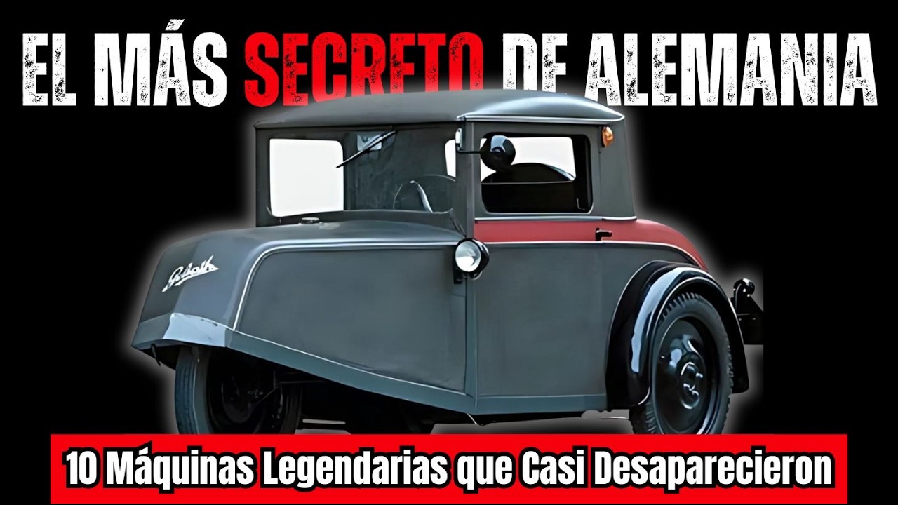 El Museo Más Secreto de Alemania: 10 Máquinas Legendarias que Casi Desaparecen” 🔒🏎️