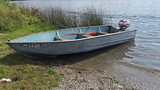 Lake Test  of 1974 Browning Aerocraft Guide 15 Aluminum Boat