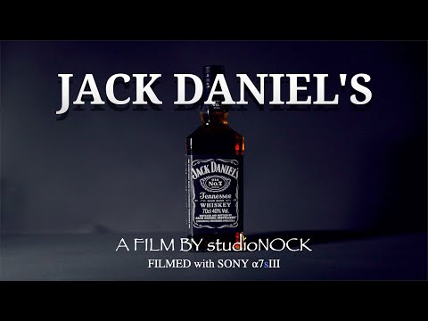 JACK DANIEL'S Tennessee whiskey - FILMED BY SONY α7sIII