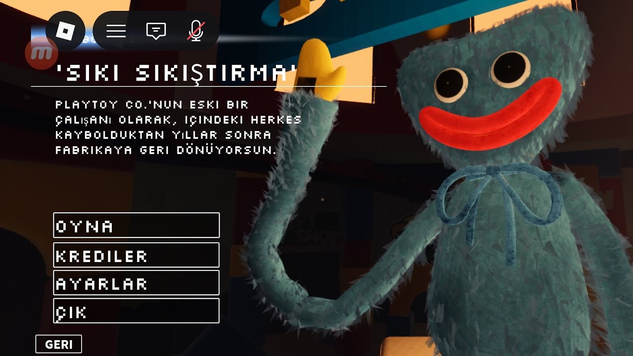 roblox✅ poppy playtime bölüm 1