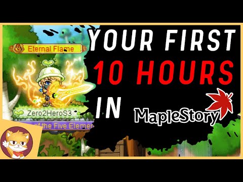 Your First 10 Hours in MapleStory Guide | GMS | Reboot