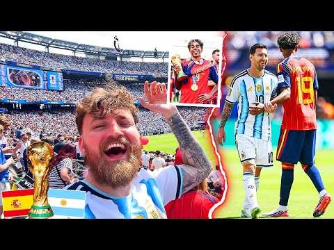 Spain vs. Argentina - World Cup FINAL Stadium Vlog 🇪🇸🇦🇷 | MESSI 🐐 & LAMINE - A DREAM | ViscaBarca