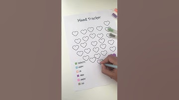 Track Your Emotions with This Cute Mood Tracker! 🎨✨