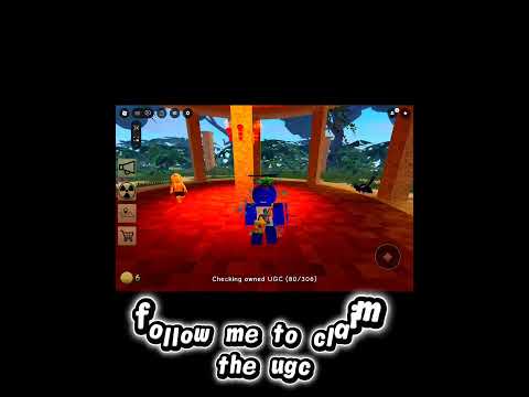 hurry!! get the Waffle's Blueberry Retro Cap ugc Limited in Waffle's UGC Temple (how to get)#roblox
