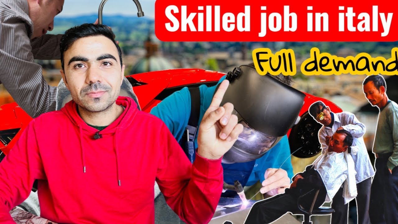 How to find job in ITALY 🇮🇹Carpenter & Plumber / mechanic / welding / सैलून  Salary Details