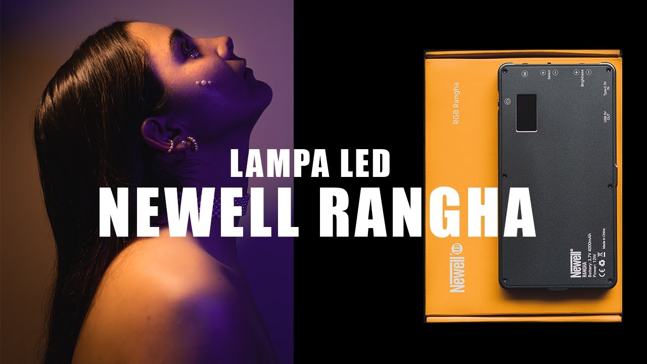 Sesja zdjęciowa z lampą LED Newell Rangha