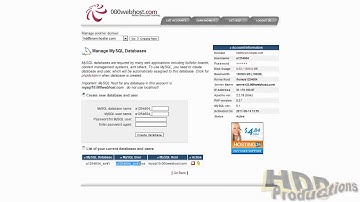 How to set up a free forum Simple machines forum SMF on 000webhost part 2   YouTube