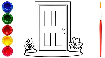 Learn to Draw a Door | Fun Drawing for Children