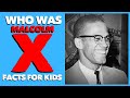 Malcolm X for Kids | Black History Month for Kids