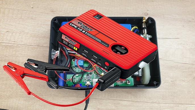 Ultimate Speed Jump Starter Power Bank With Compressor UPK 10 B1 TESTING 