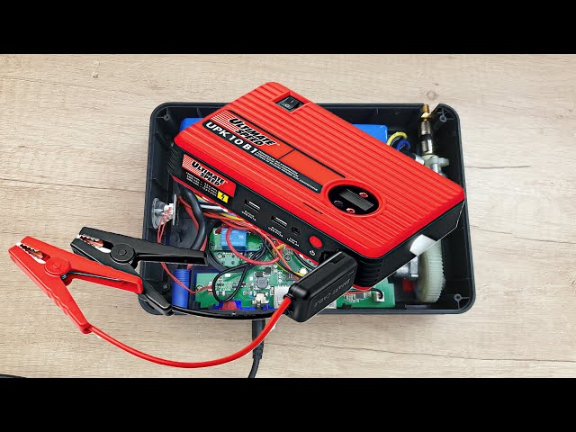 Ultimate Speed DISASSEMBLE Jump Starter Compressor UPK 10 B1 