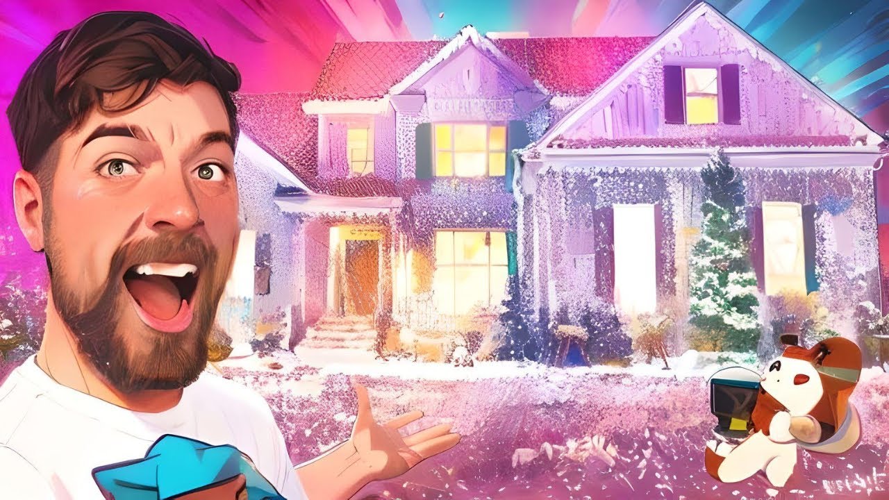 I Put 1,000,000,000 Christmas Lights On A House (World Record) YouTube