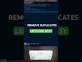 Remove Duplicates from Sorted Array Javascript (LeetCode Easy) #javascript #coding