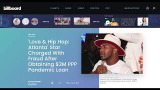 PPP Scam-demic! Athlete, Reality Star and Singer Charged With Fraud
