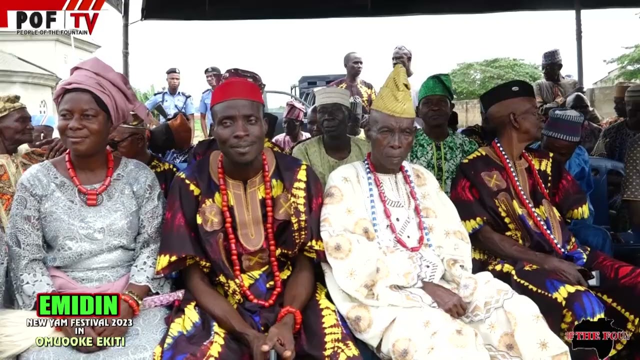 EMIDIN (NEW YAM) FESTIVAL - 2023 - IN OMUOOKE EKITI