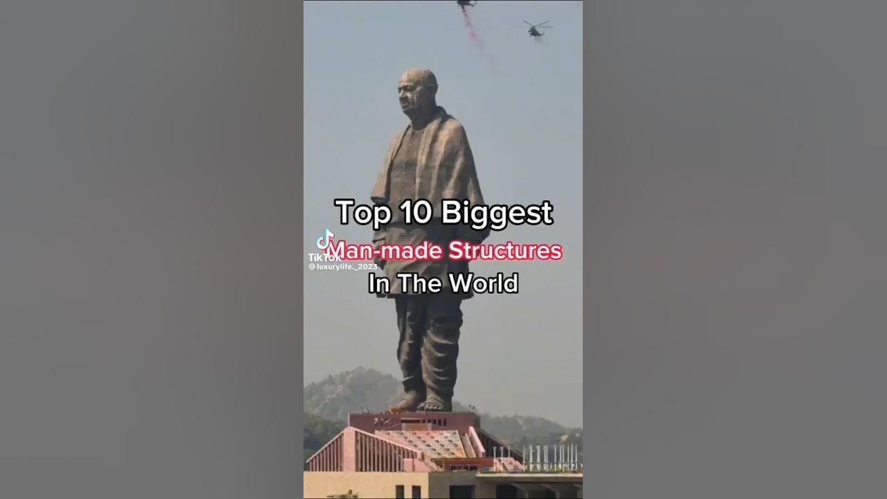 Top 10 Biggest Man Made Structure In The World 🌍 YouTube
