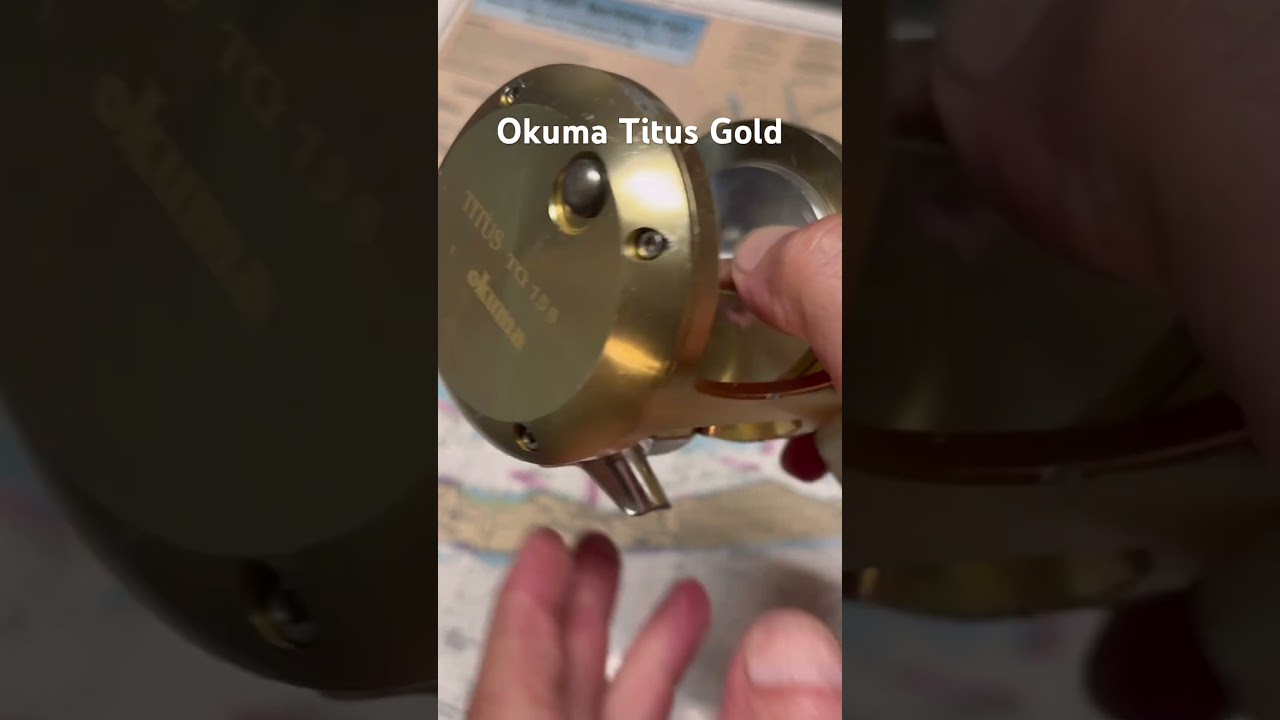 Okuma Titus Gold 15 fishing reel for the day #fishing - YouTube