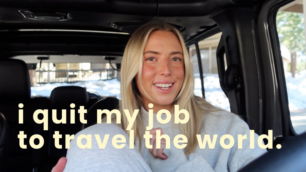 i quit my job to travel the world. - YouTube