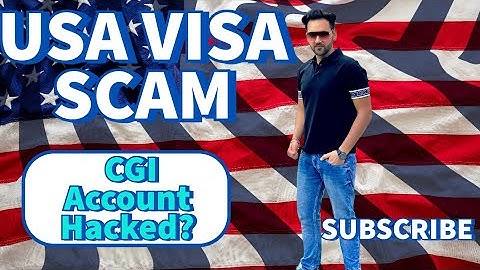 CGI account hacked? How to recover || USA Visa Scam || Early Appointment Scam