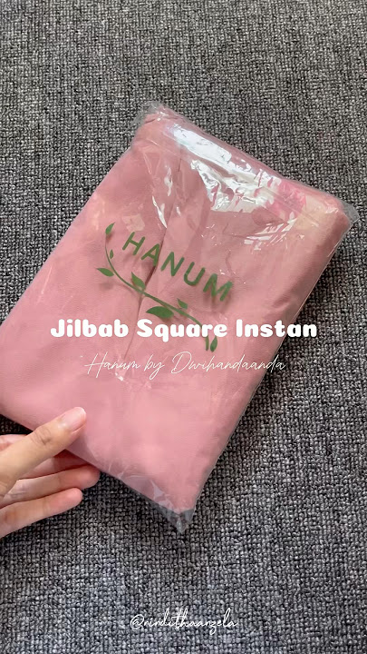 Jilbab Square Instan Hanum bu Dwihandaanda