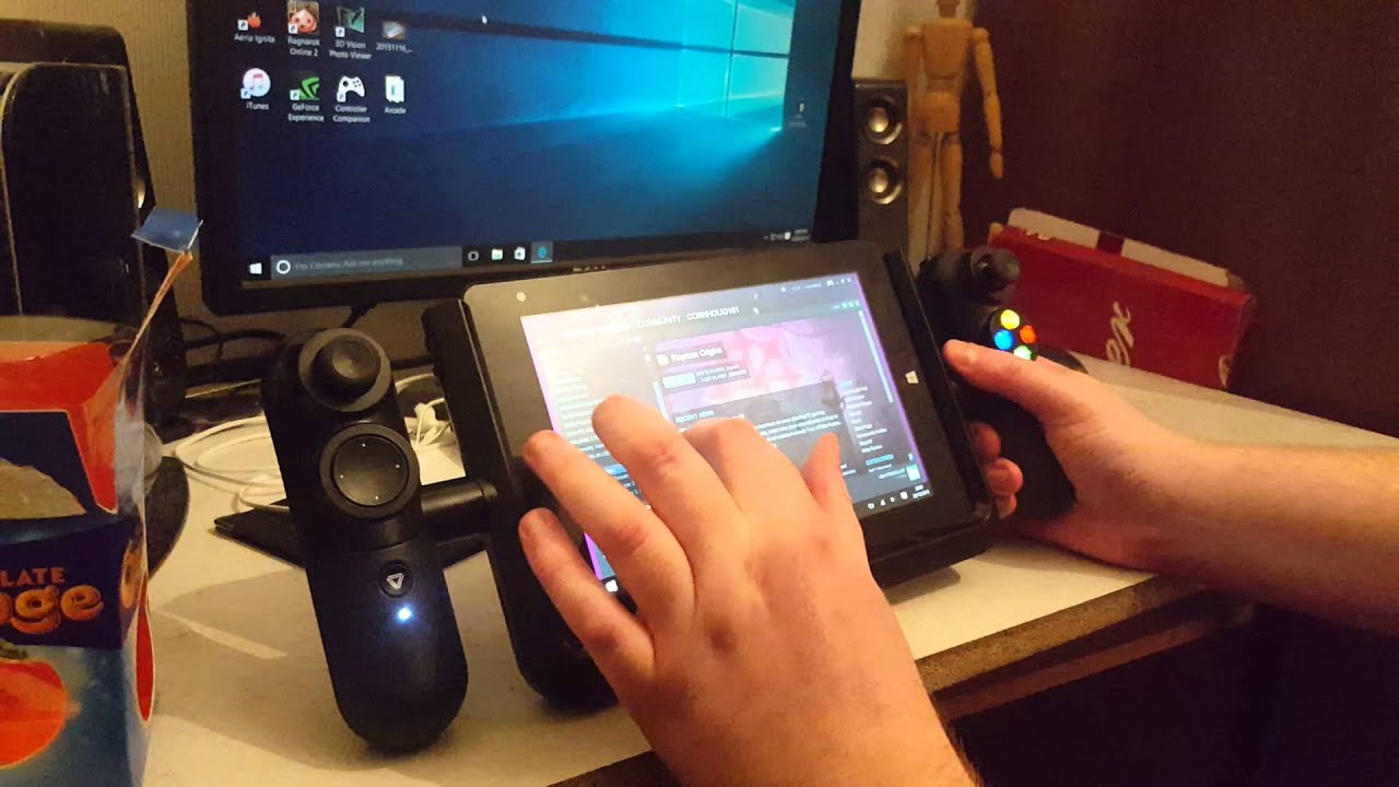 Playing Sonic CD Steam on Linx Vision