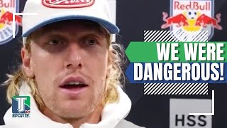 Emil Forsberg REACTS to New York Red Bulls in the MLS Playoffs