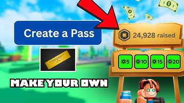 How to MAKE a Game Pass to Earn Money in PLS Donate (EASY ROBLOX GUIDE)