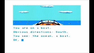 Sea Search (longplay) for the TRS-80 CoCo