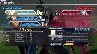 My Honey Sephiroth..??..With his favorite teammates Kam and Kuja Vs Emperor