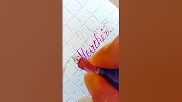 Handwriting write your name in the comments | Heather 🦋