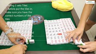 How to reprogram MJ table and how to load your mahjong tiles into your MJ Table.