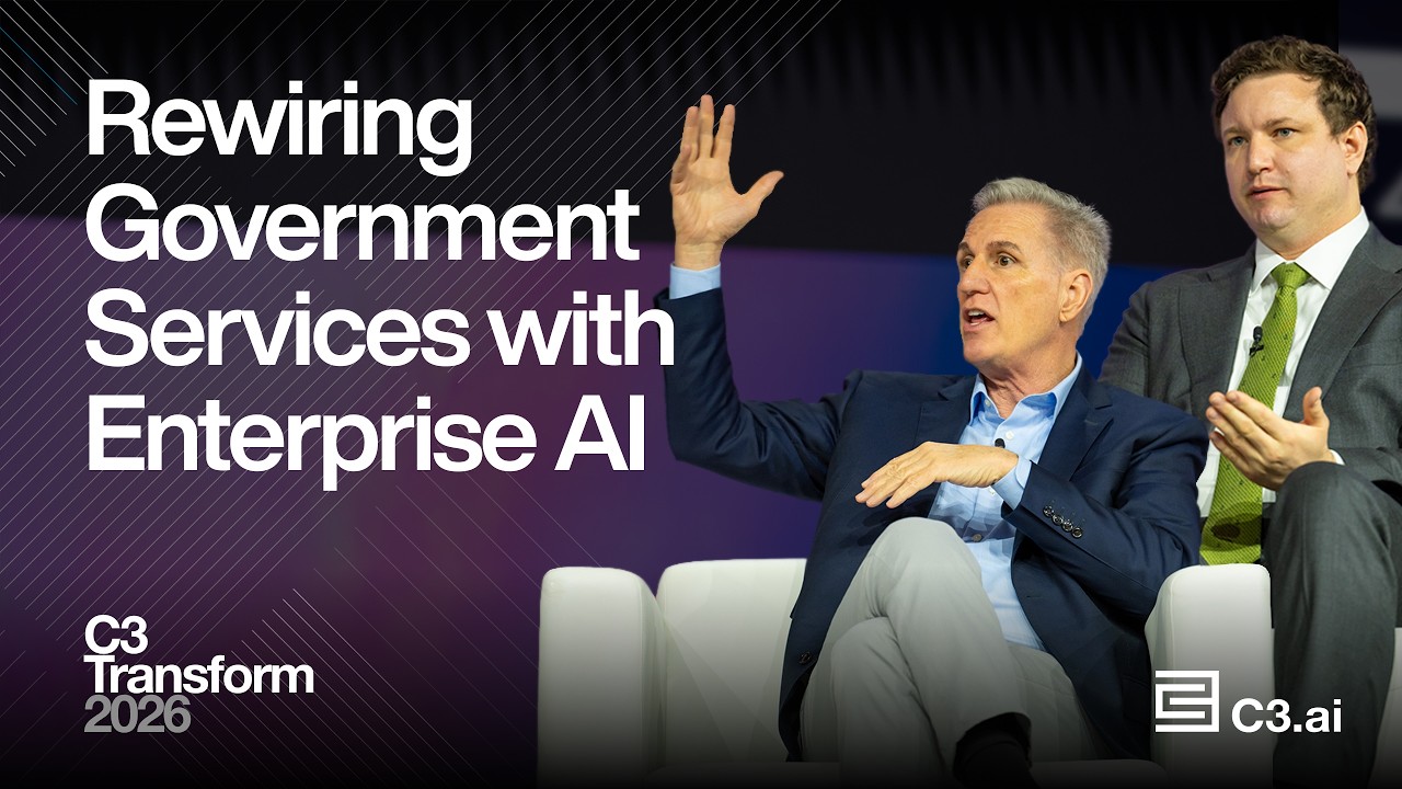 Rewiring Government Services with Enterprise AI | C3 Transform 2026 ...