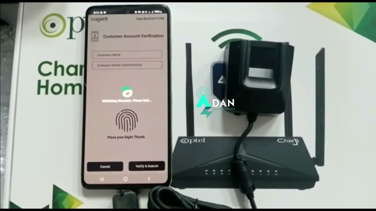 Esypica E agent app sy biometric system apny mobile  par 