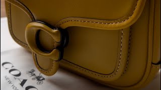 Unboxing my Coach Tabby Messenger 19 in Pewter/Yellow Gold screenshot 5