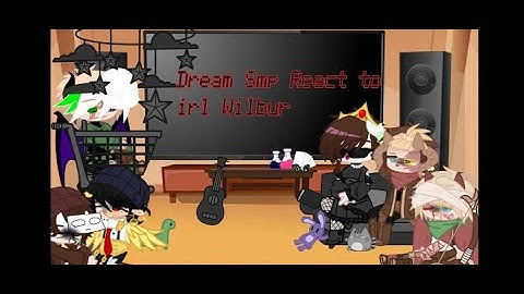 Dream Smp react to Irl wilbur ||