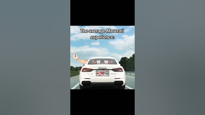 Maserati experience #maserati #experience #creative #car #value #usa #pope #average #shorts