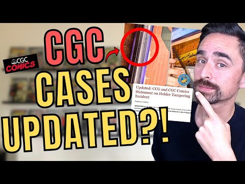 Did CGC Already Change Their Cases?! Scam Lawsuit Updates Plus New Plastic Seals!