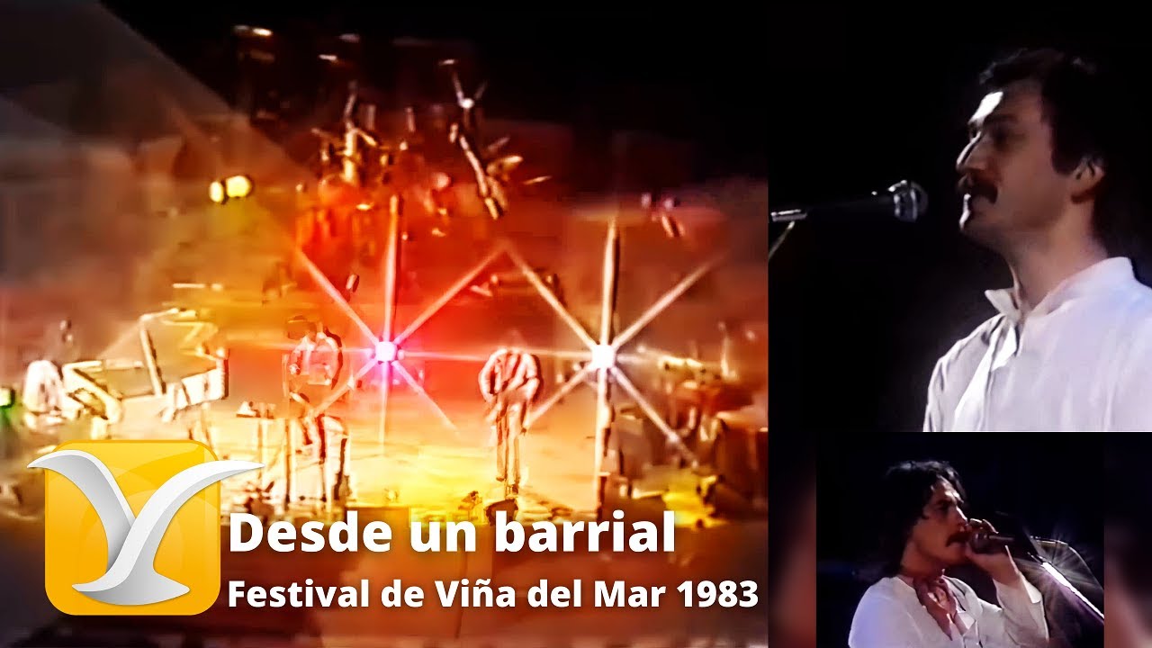 Los Jaivas - Desde un barrial - Festival de Viña del Mar 1983 - 4K