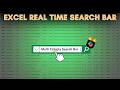 How To Use Copilot To Make A Dynamic Search Bar In Excel