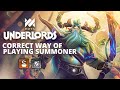 An Absolutely Correct Way to Play Summoner | Dota Underlords Standard Match